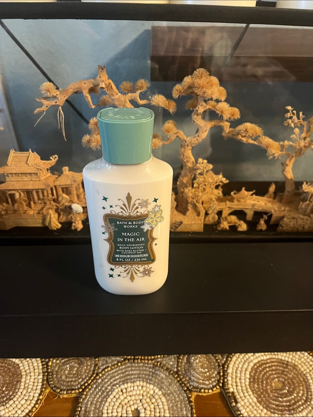 Bath & Body Works White & Teal Magic In The Air Body Lotion